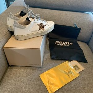 Golden Goose Hi Star Platform Sneakers 37